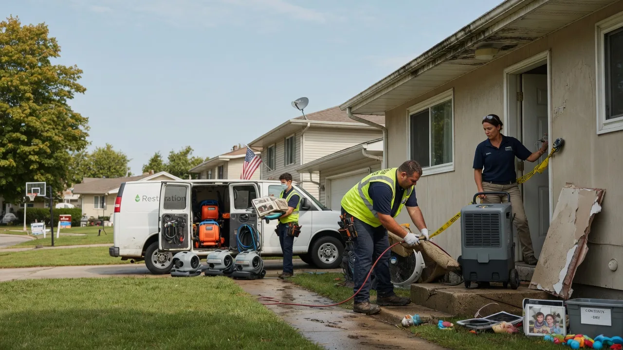 Water Damage Restoration in Fremont, IN near me